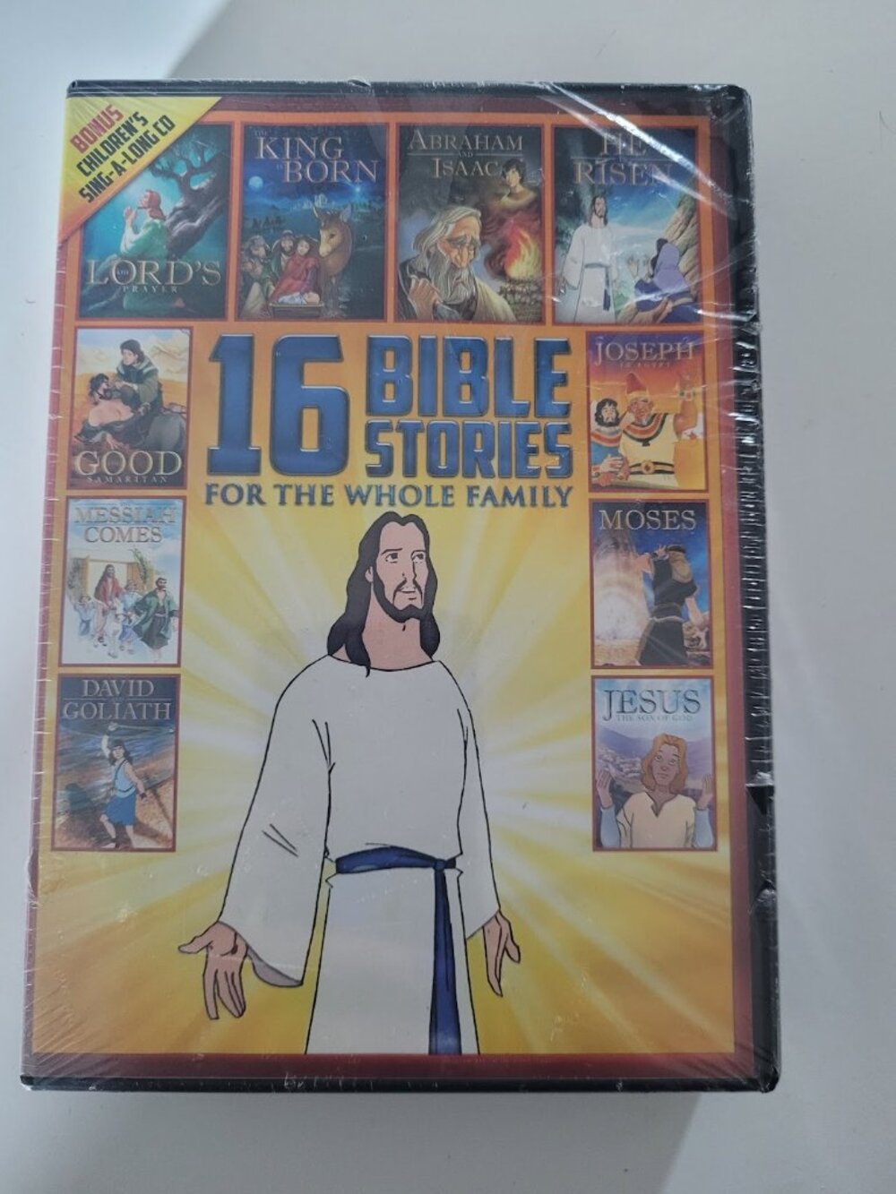 16 BIBLE STORIES .....2 DVD SET